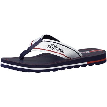 S.Oliver  Badeschuhe Badeschuhe white-navy-red (blau-rot-) 5-27113-36-187 günstig online kaufen