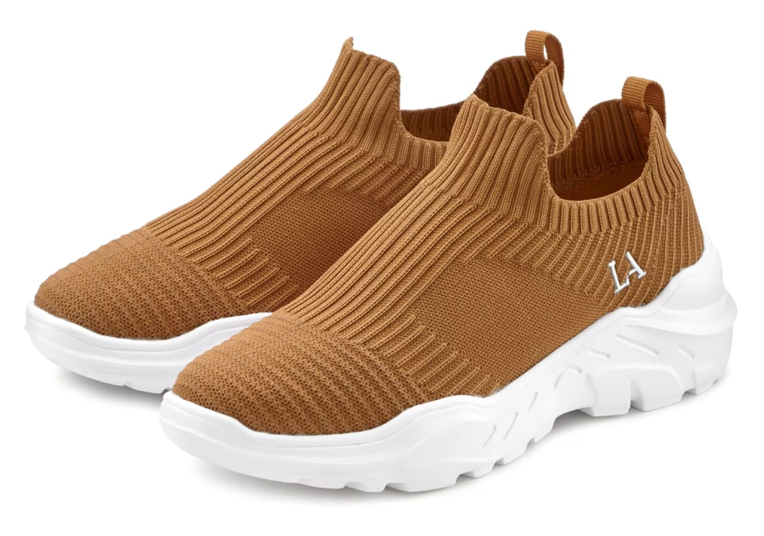 LASCANA Sneaker, Slip-On-Sneaker, Halbschuh, Slipper, Freizeitschuh VEGAN günstig online kaufen