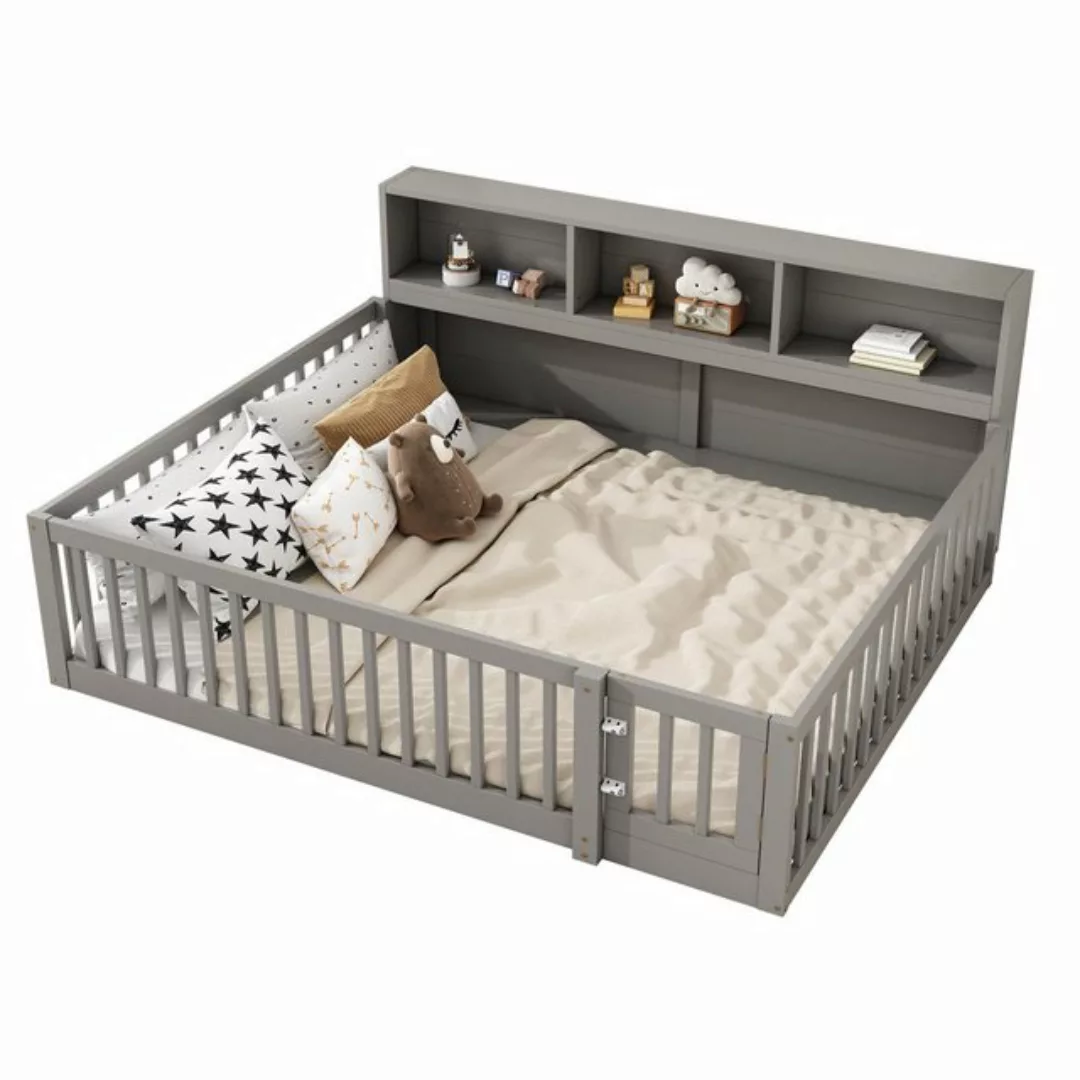 HAUSS SPOLE Kinderbett 90x200 Tagesbett Schlafsofa Bettseite mit Staufach G günstig online kaufen