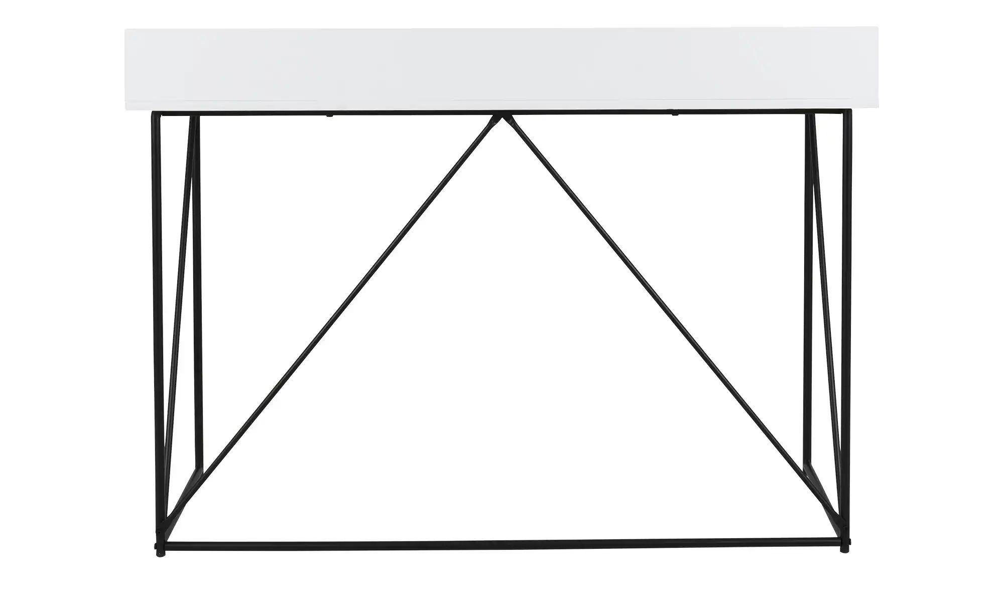 Schreibtisch mit Tabletthalter  Work ¦ weiß ¦ Maße (cm): B: 120 H: 75 T: 48 günstig online kaufen