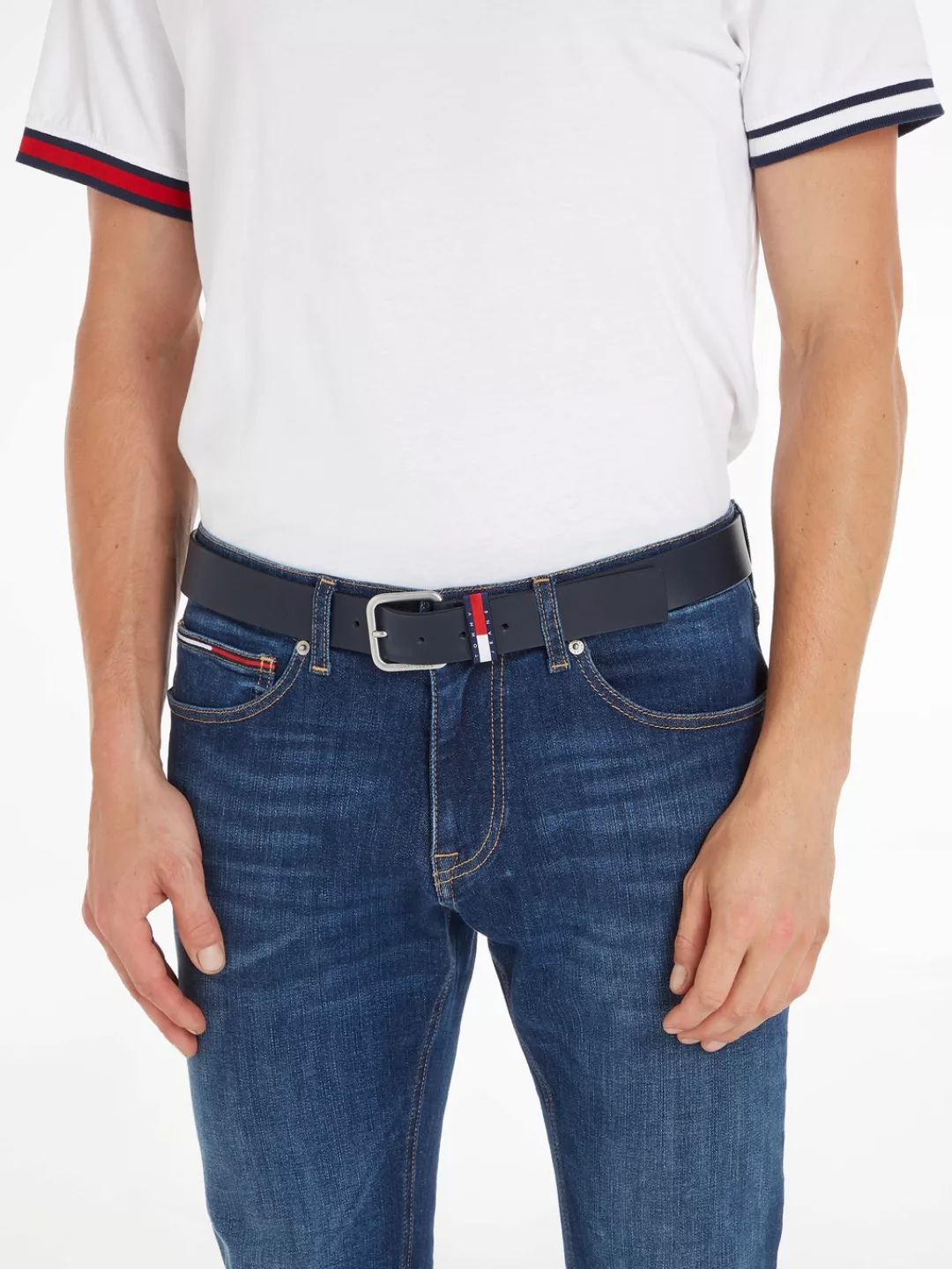 Tommy Jeans Ledergürtel "TJM RYAN 3.5" günstig online kaufen