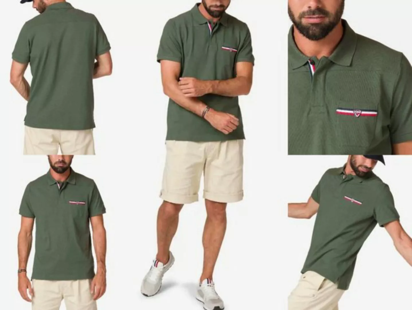 Rossignol Poloshirt ROSSIGNOL Polo Shirt Pocket Polohemd Hemd T-Shirt Ski A günstig online kaufen