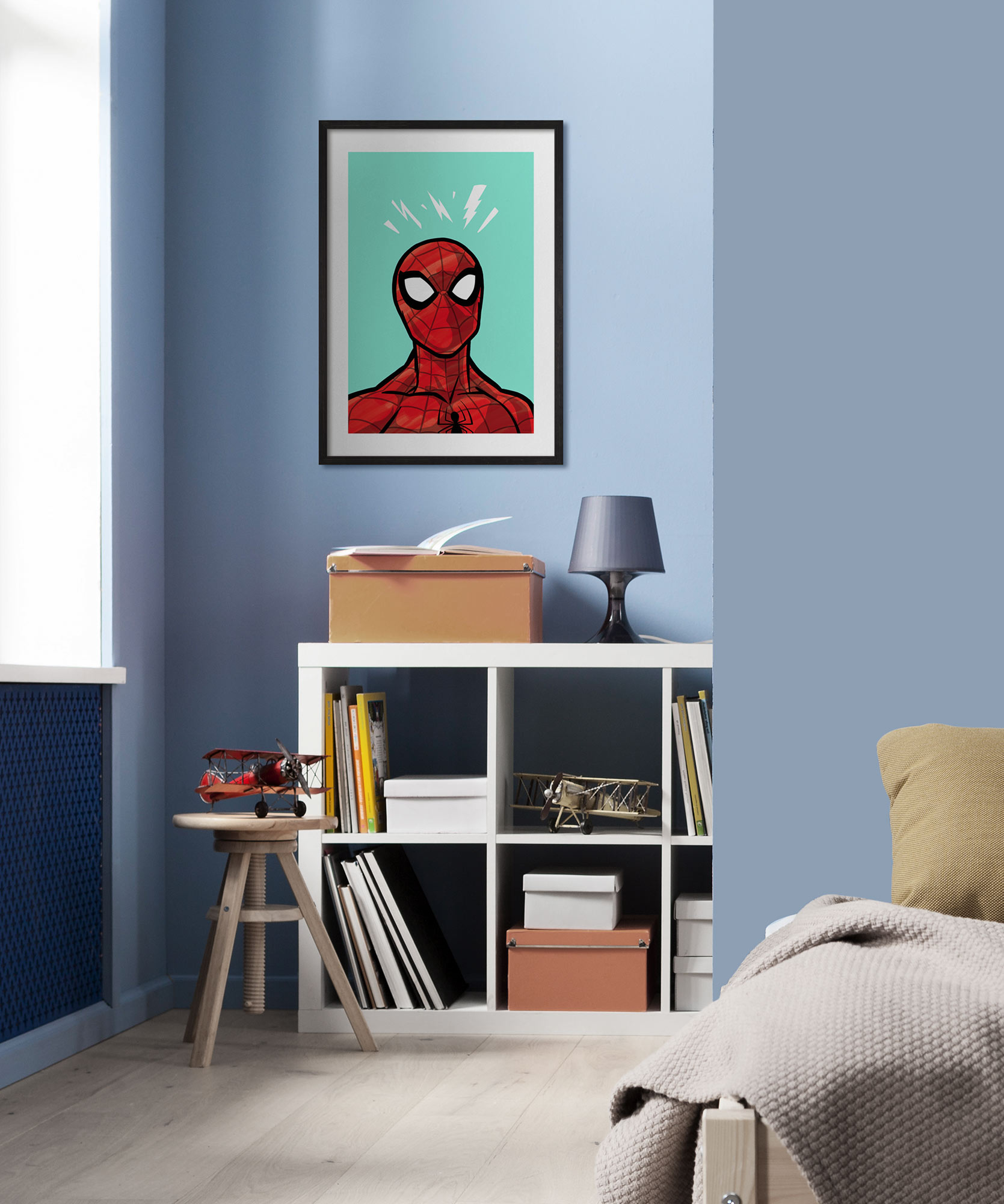 Komar Wandbild "Spider-Man Danger Ahead", Disney, (Set, 1 St.), 50 x 70 cm günstig online kaufen