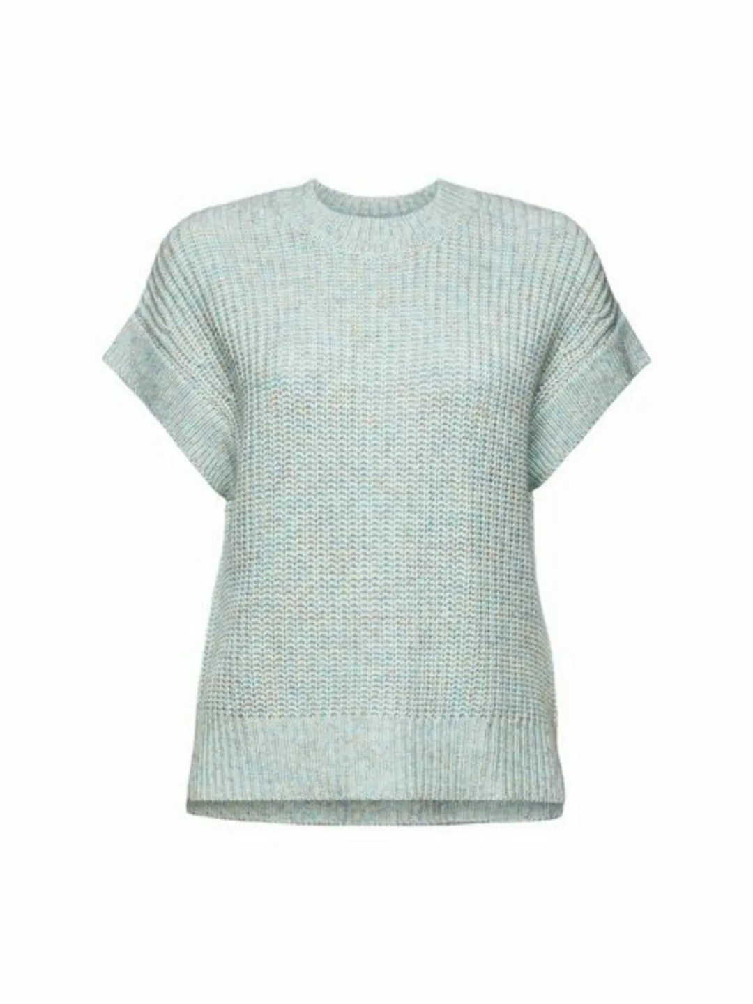 Esprit Pullunder Ärmelloser Rippstrickpullover günstig online kaufen