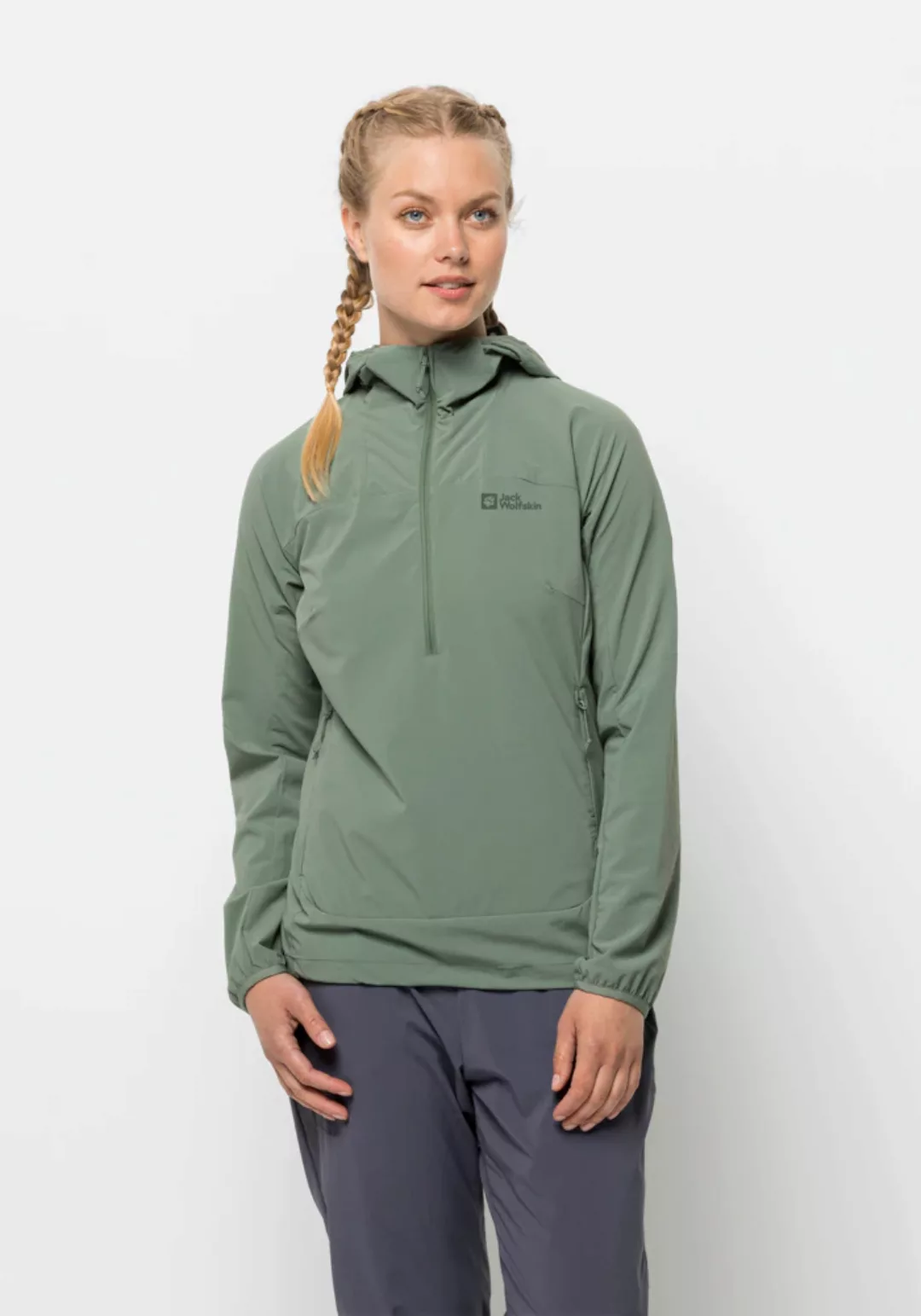 Jack Wolfskin Softshelljacke "PRELIGHT OVERHEAD W", mit Kapuze günstig online kaufen