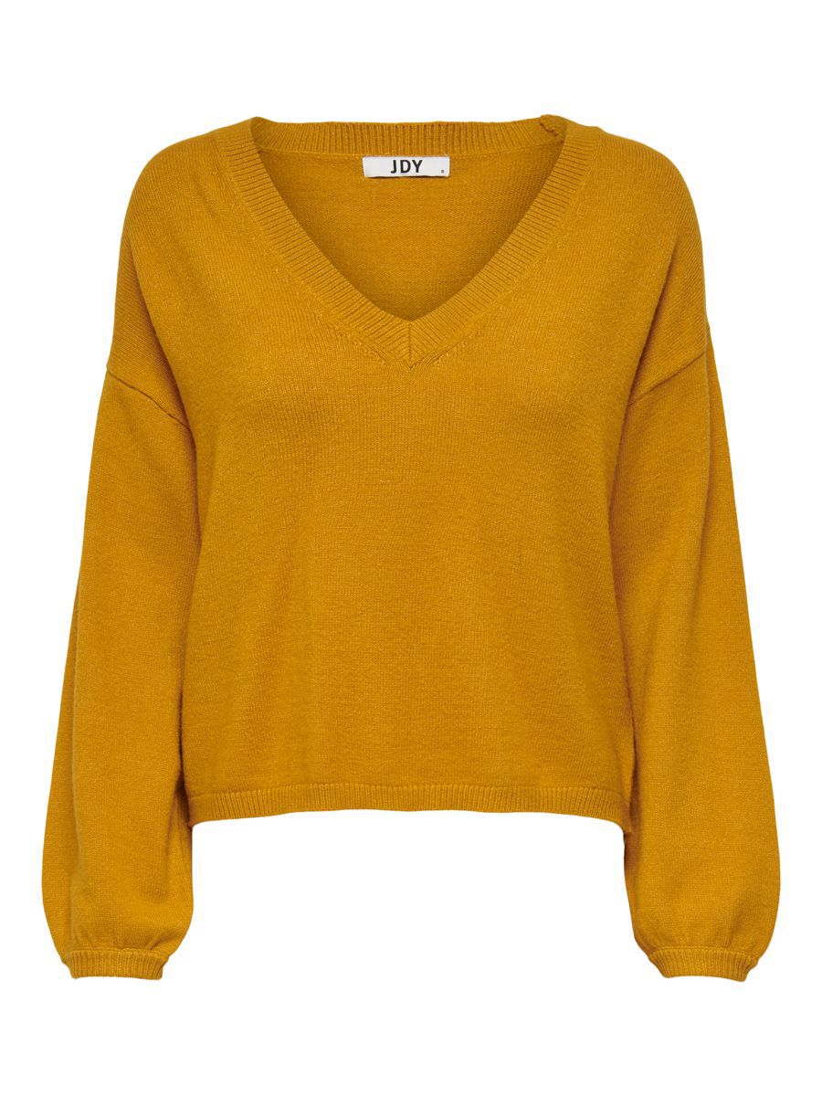 ONLY Volumenärmel Strickpullover Damen Gelb günstig online kaufen