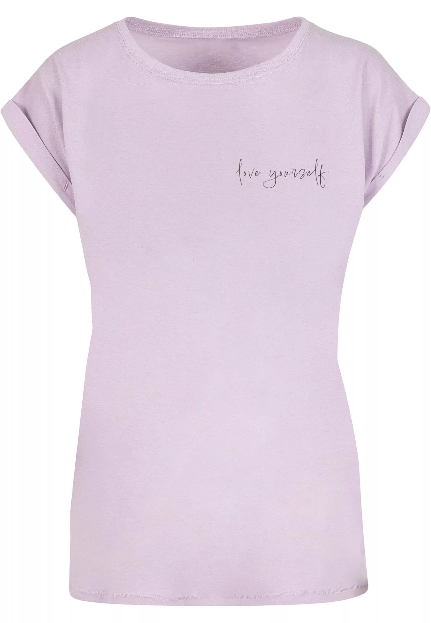 Merchcode T-Shirt "Merchcode Damen Ladies Love Yourself T-Shirt" günstig online kaufen