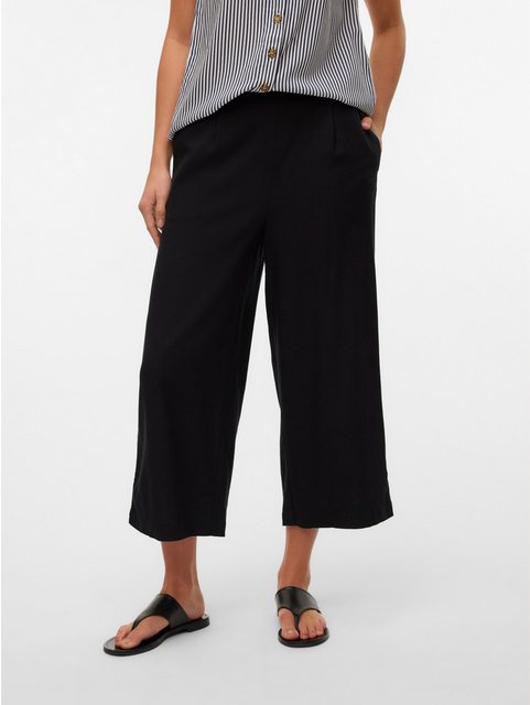 Vero Moda Culotte "VMMYMILO H/W CULOTTE PANT WVN GA", mit Leinen günstig online kaufen