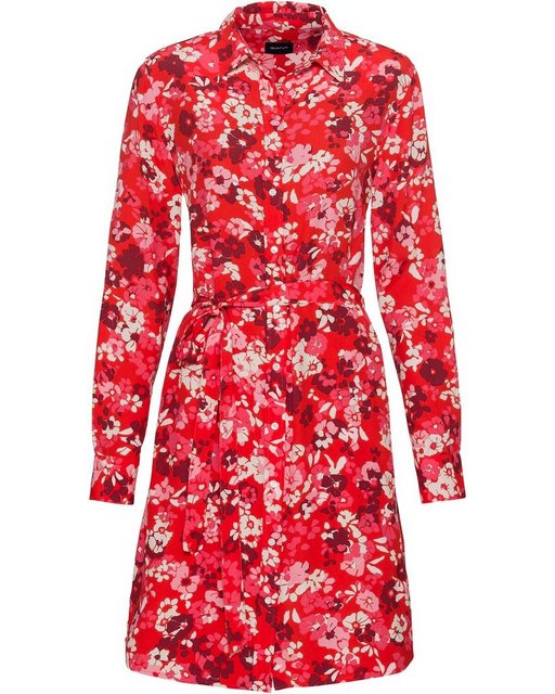 Gant Hemdblusenkleid Kleid mit Blumen-Print günstig online kaufen