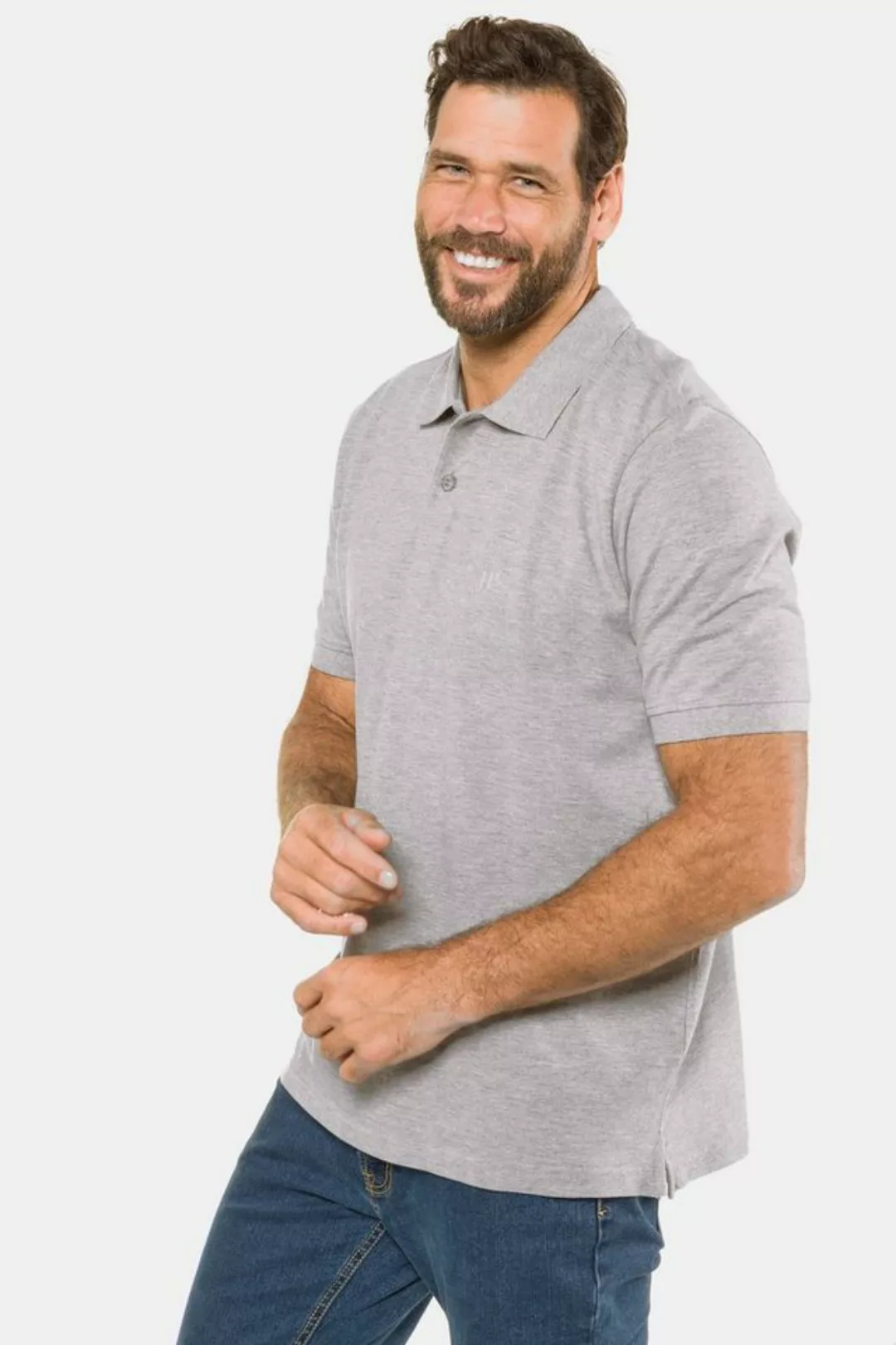 JP1880 Poloshirt Poloshirt Basic Halbarm Piqué bis 10XL günstig online kaufen