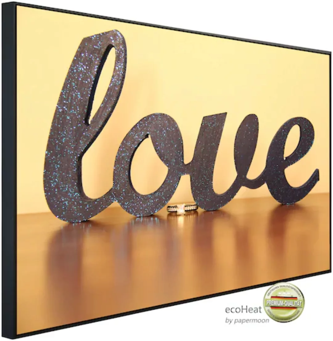 Papermoon Infrarotheizung »Liebe«, sehr angenehme Strahlungswärme günstig online kaufen