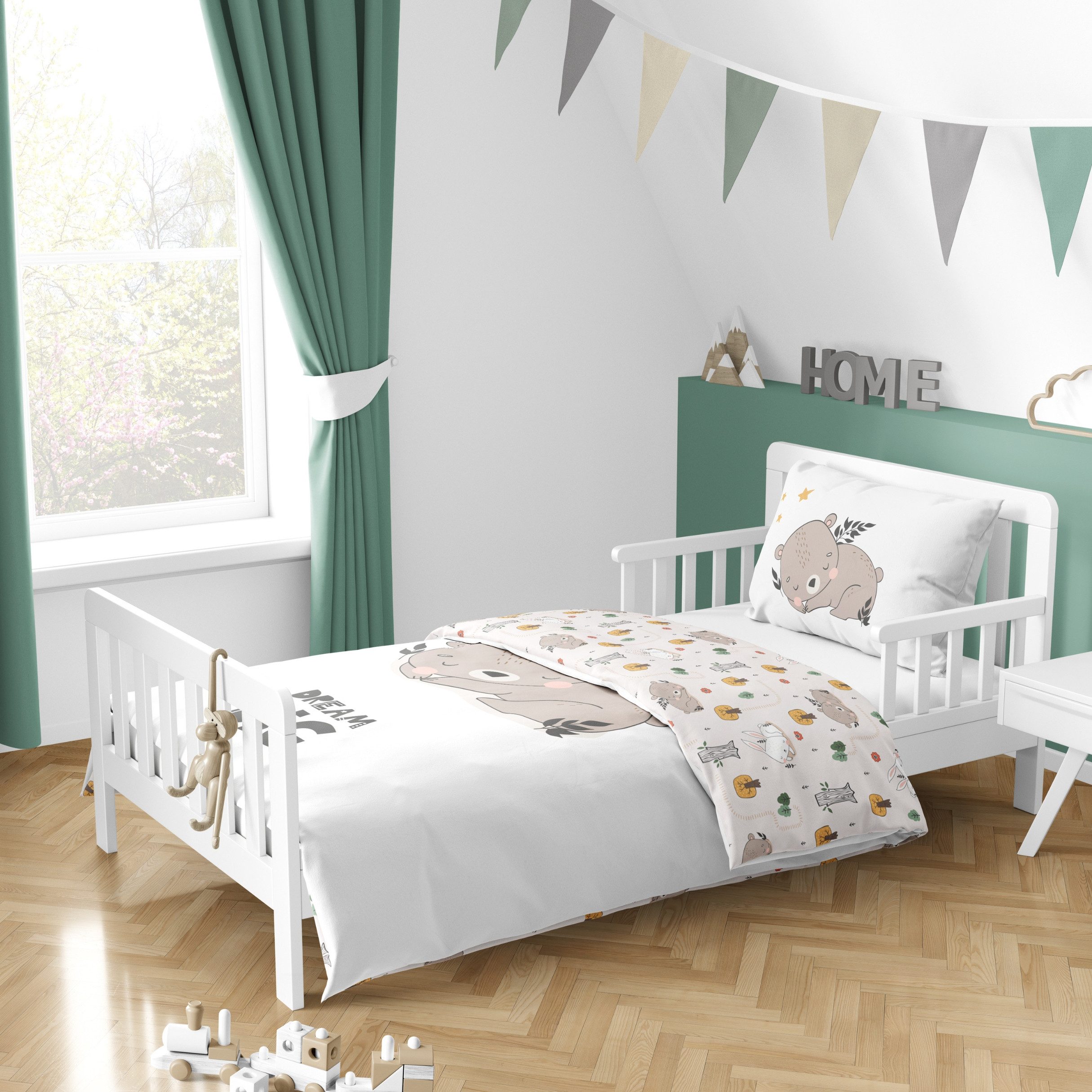 MTOnlinehandel Babybettwäsche Little Dreamer Schlummerbär, 100% günstig online kaufen