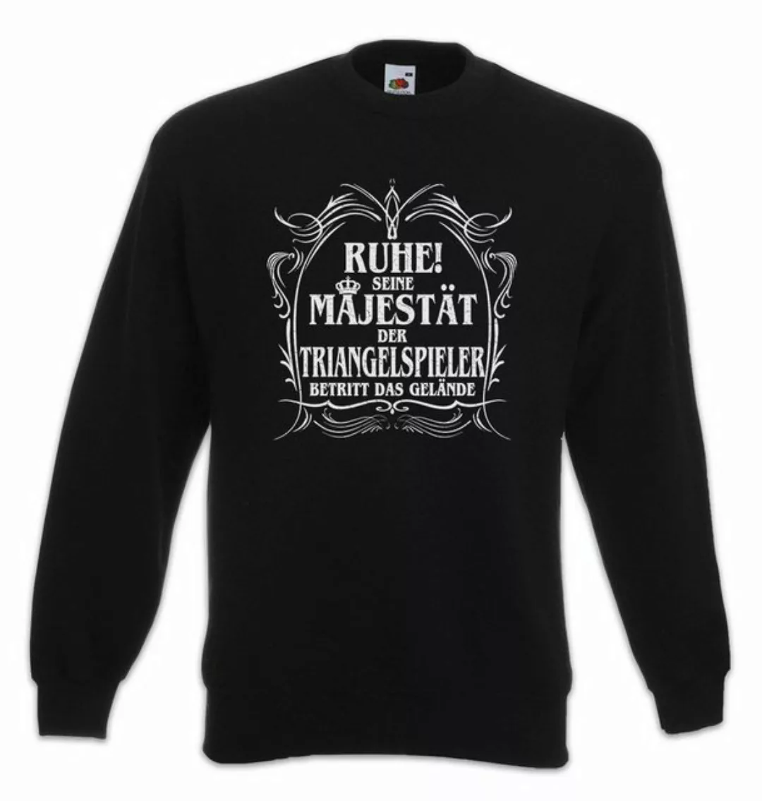 Urban Backwoods Sweatshirt Seine Majestät Der Triangelspieler Sweatshirt Tr günstig online kaufen