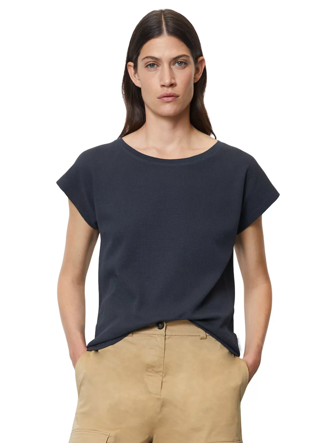 Marc OPolo T-Shirt "aus Organic Cotton Stretch" günstig online kaufen