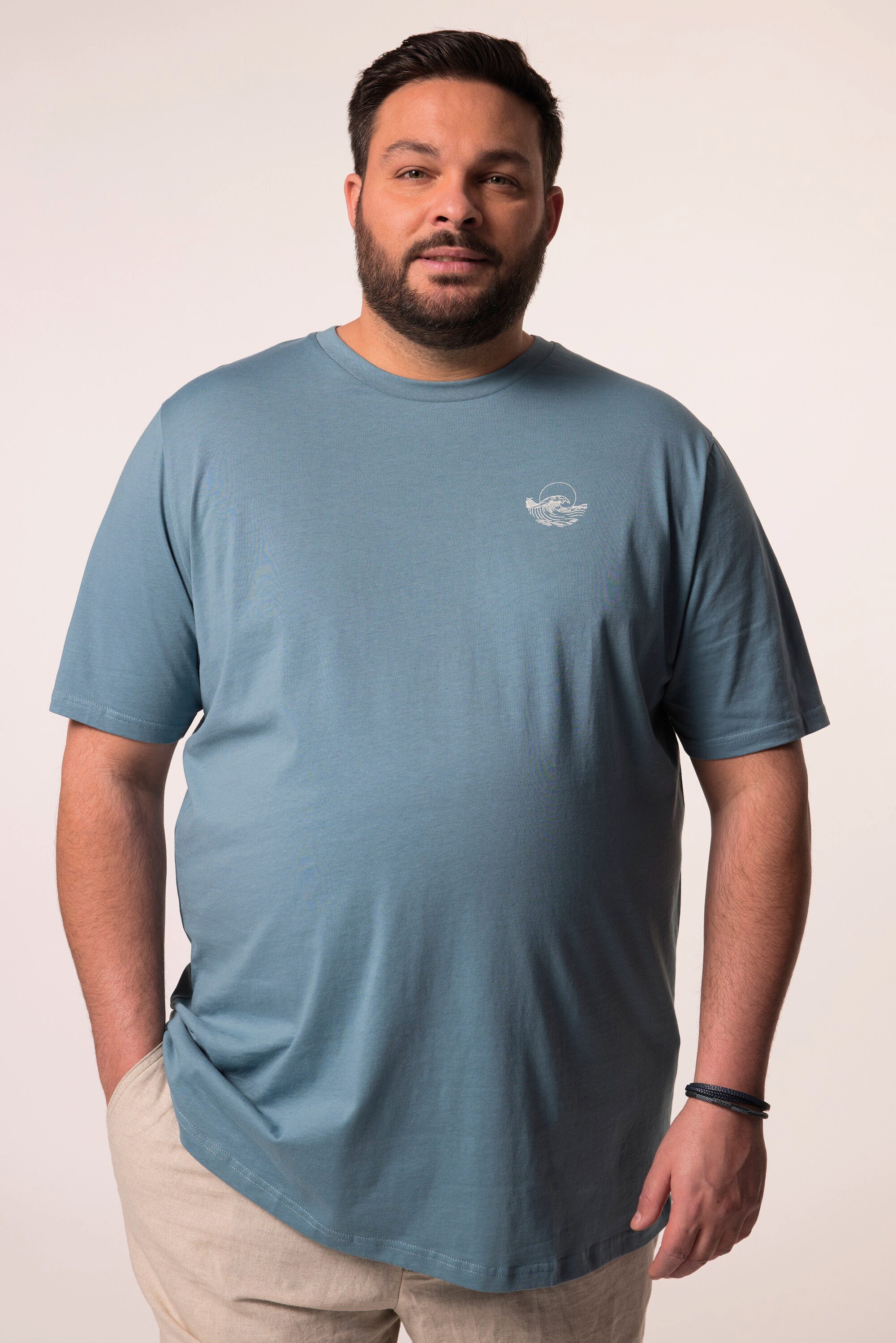 Men Plus T-Shirt Men+ T-Shirt Halbarm günstig online kaufen