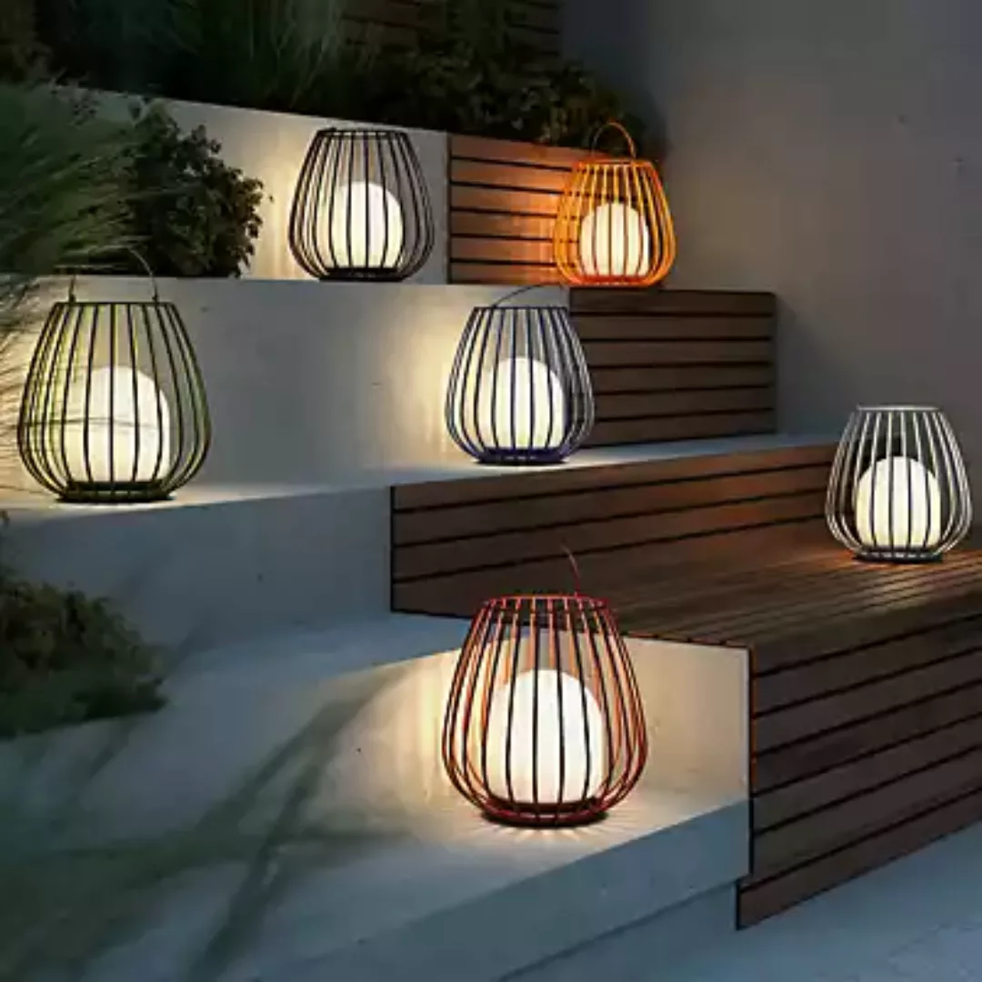 LED-Tischleuchte Jim To-Go, Außenbereich, grün günstig online kaufen