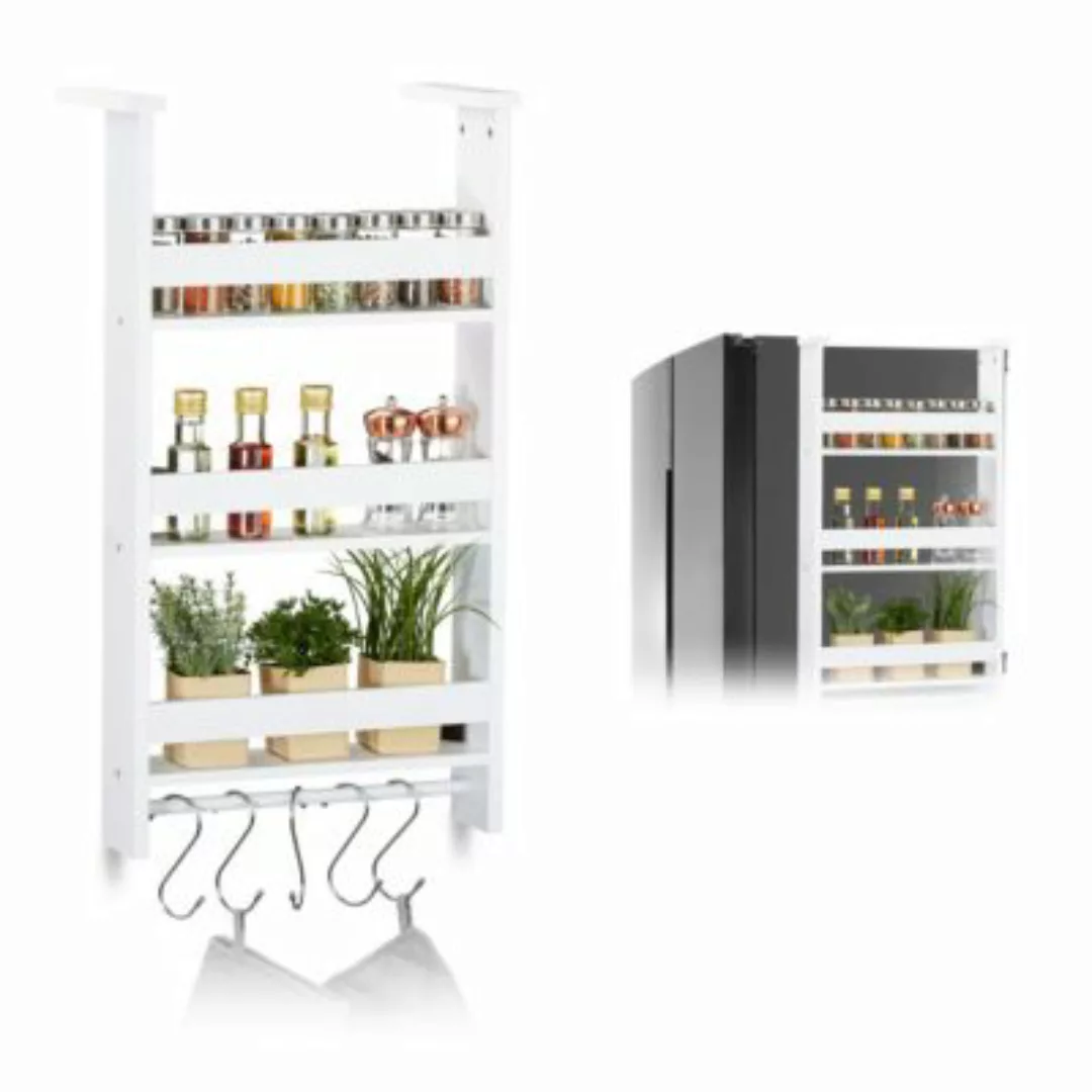 relaxdays Hängeregal Kühlschrank weiß  Erwachsene günstig online kaufen