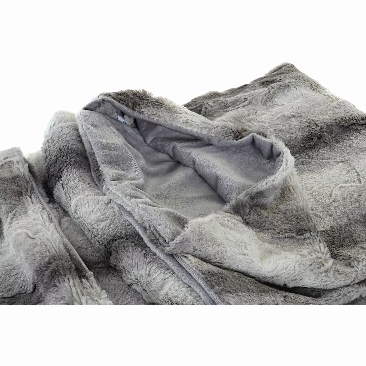Decke Dkd Home Decor Tier Grau Weiß Zweifarbig (150 X 200 X 2 Cm) günstig online kaufen