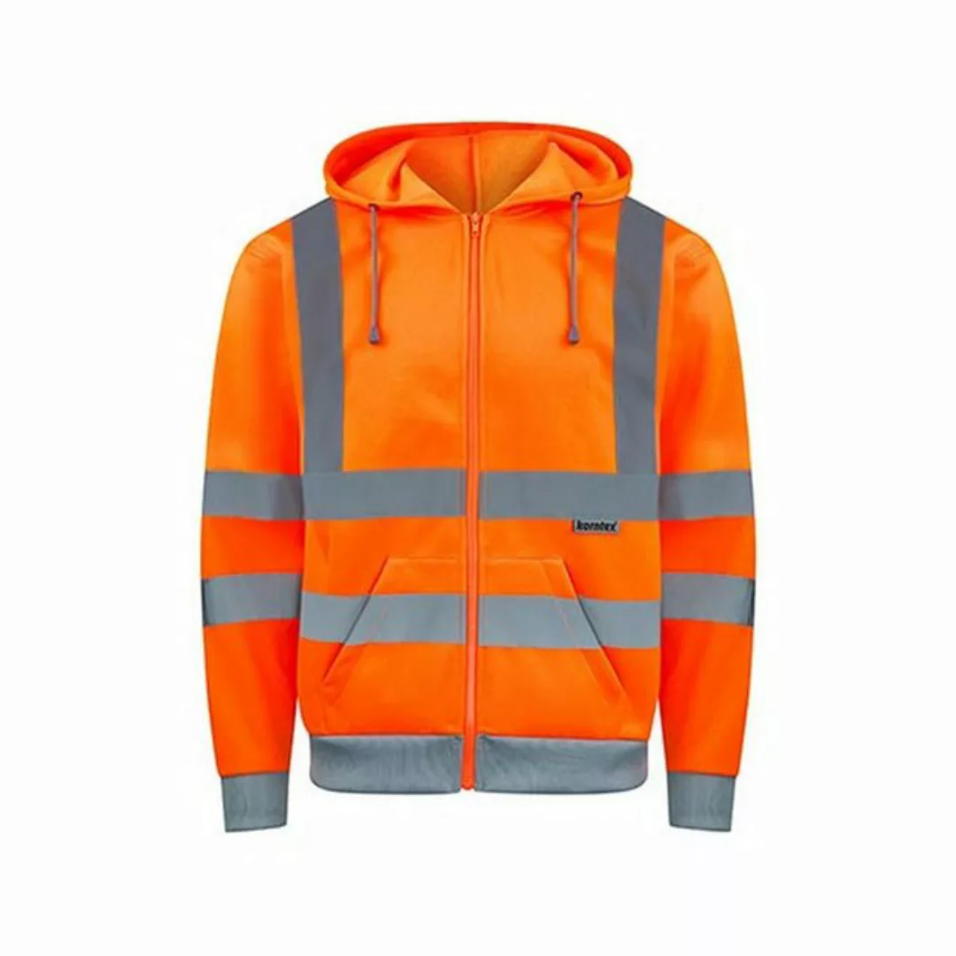 korntex Sweatshirt Hi-Vis Workwear Hooded Sweat-Jacket Galway günstig online kaufen