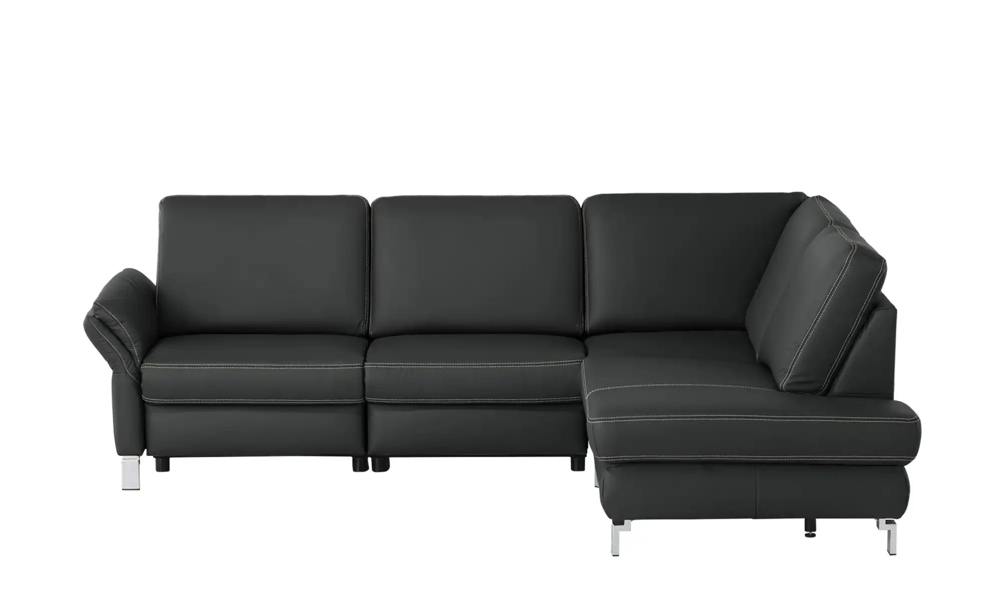 medium Ecksofa  Medium Plus ¦ schwarz ¦ Maße (cm): B: 265 H: 89 T: 200 Pols günstig online kaufen