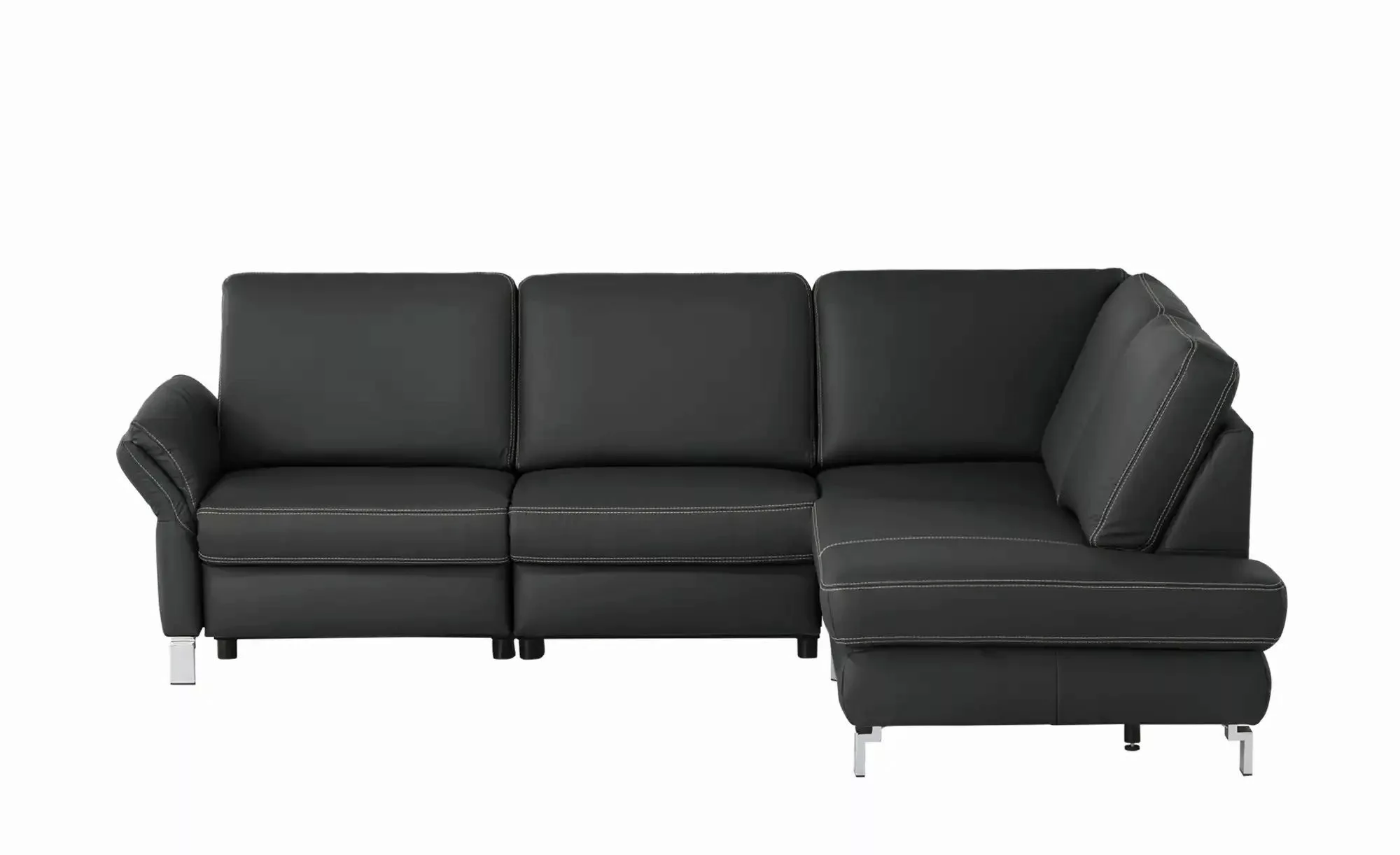 medium Ecksofa  Medium Plus ¦ schwarz ¦ Maße (cm): B: 265 H: 89 T: 200 Pols günstig online kaufen