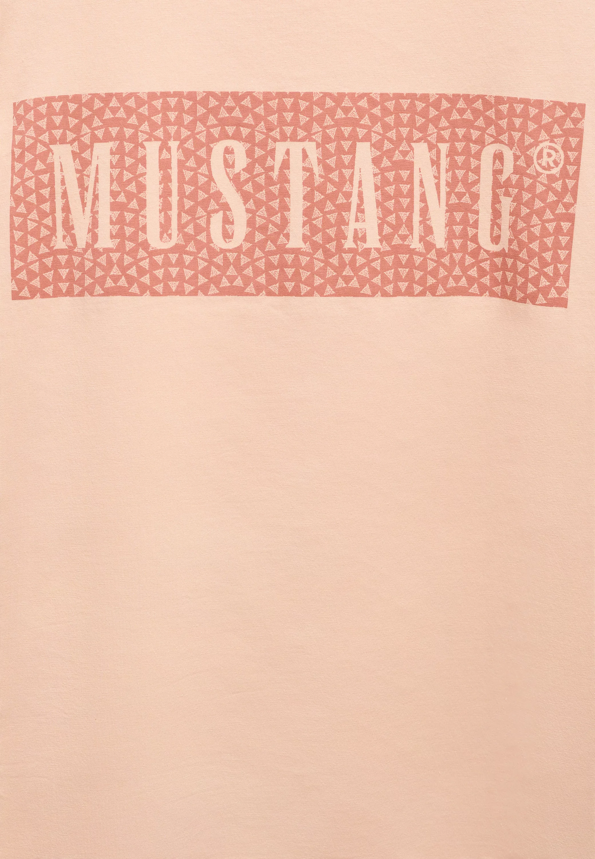 MUSTANG Kurzarmshirt "Print-Shirt" günstig online kaufen