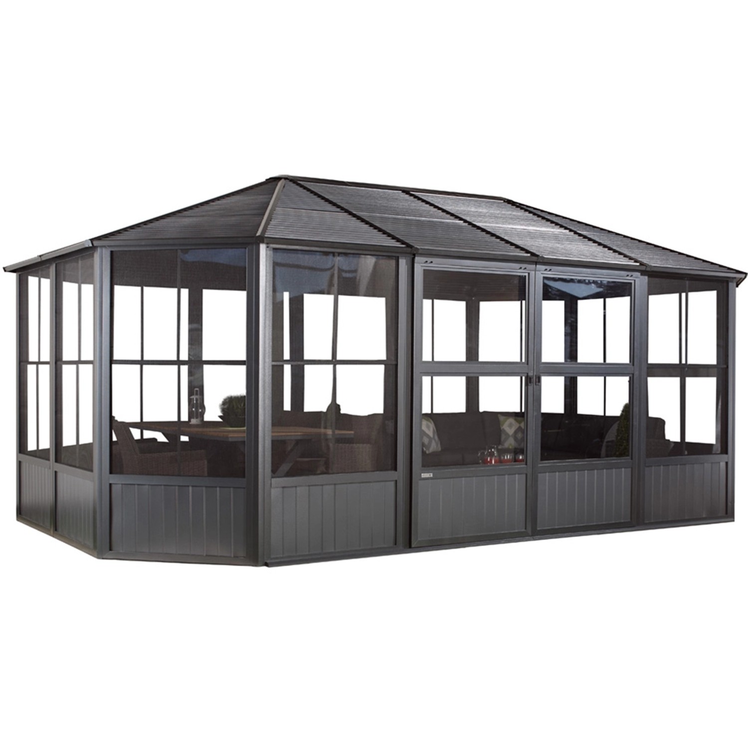 Sojag Pavillon Charleston 384 cm x 594 cm günstig online kaufen