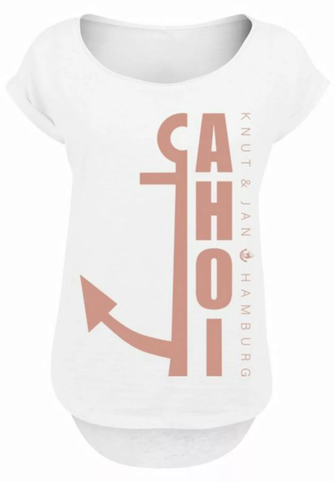 F4NT4STIC T-Shirt "PLUS SIZE Ahoi Anker", Print günstig online kaufen