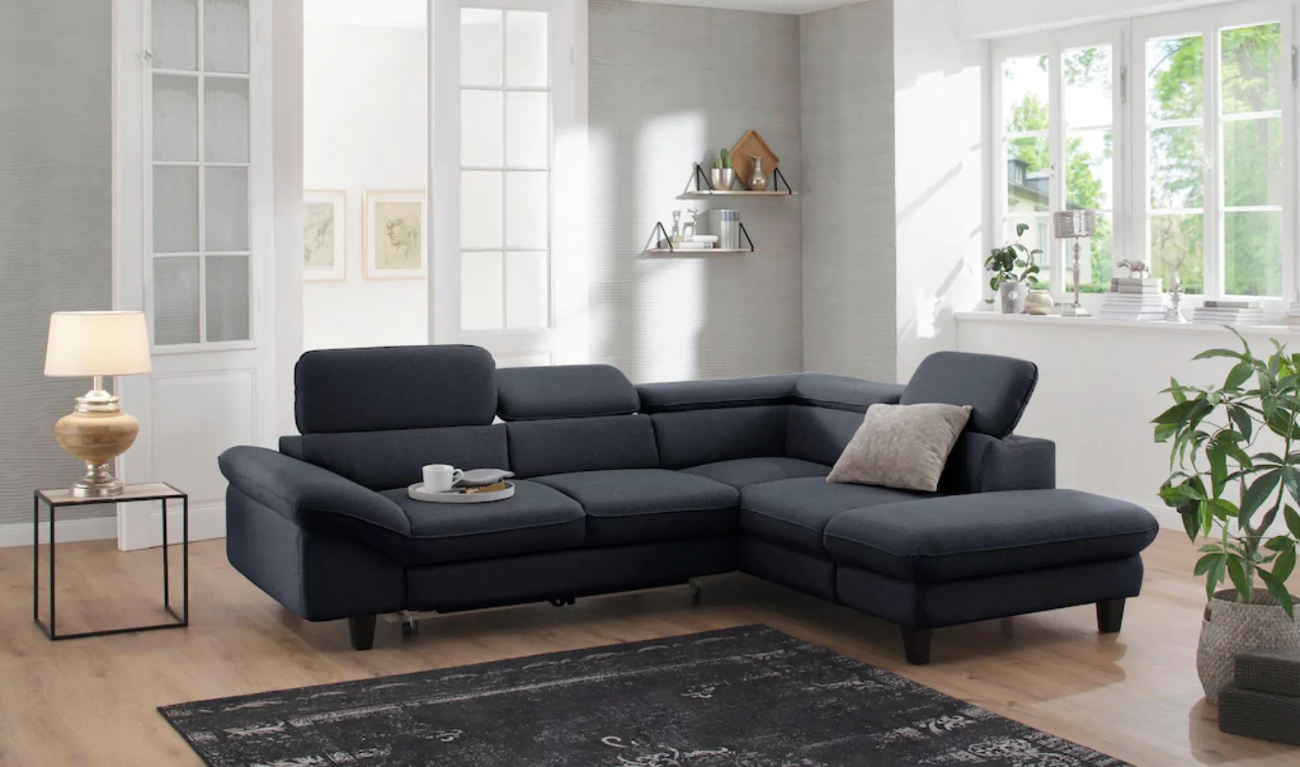 Home affaire Ecksofa "Pilot L-Form" günstig online kaufen