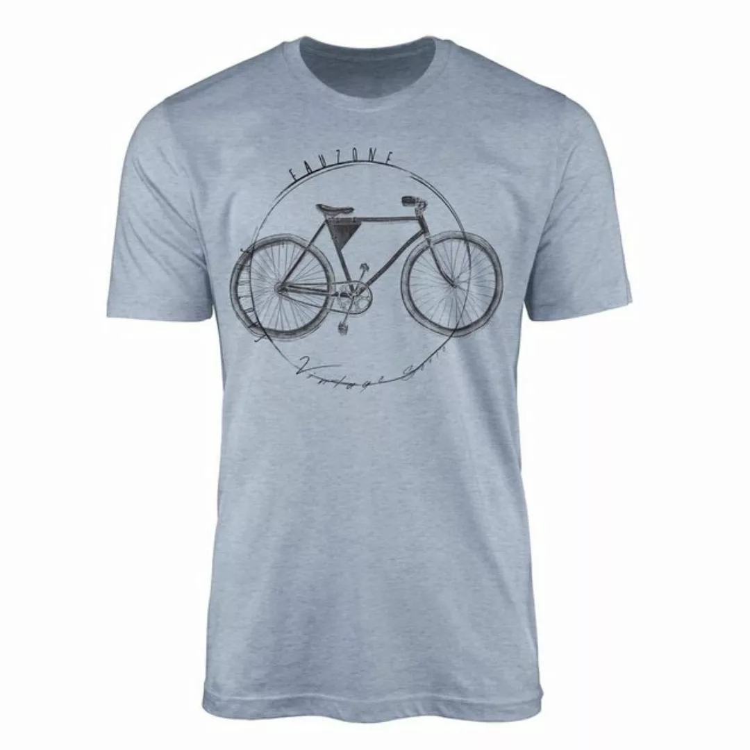 Sinus Art T-Shirt Vintage Herren T-Shirt Fahrrad günstig online kaufen