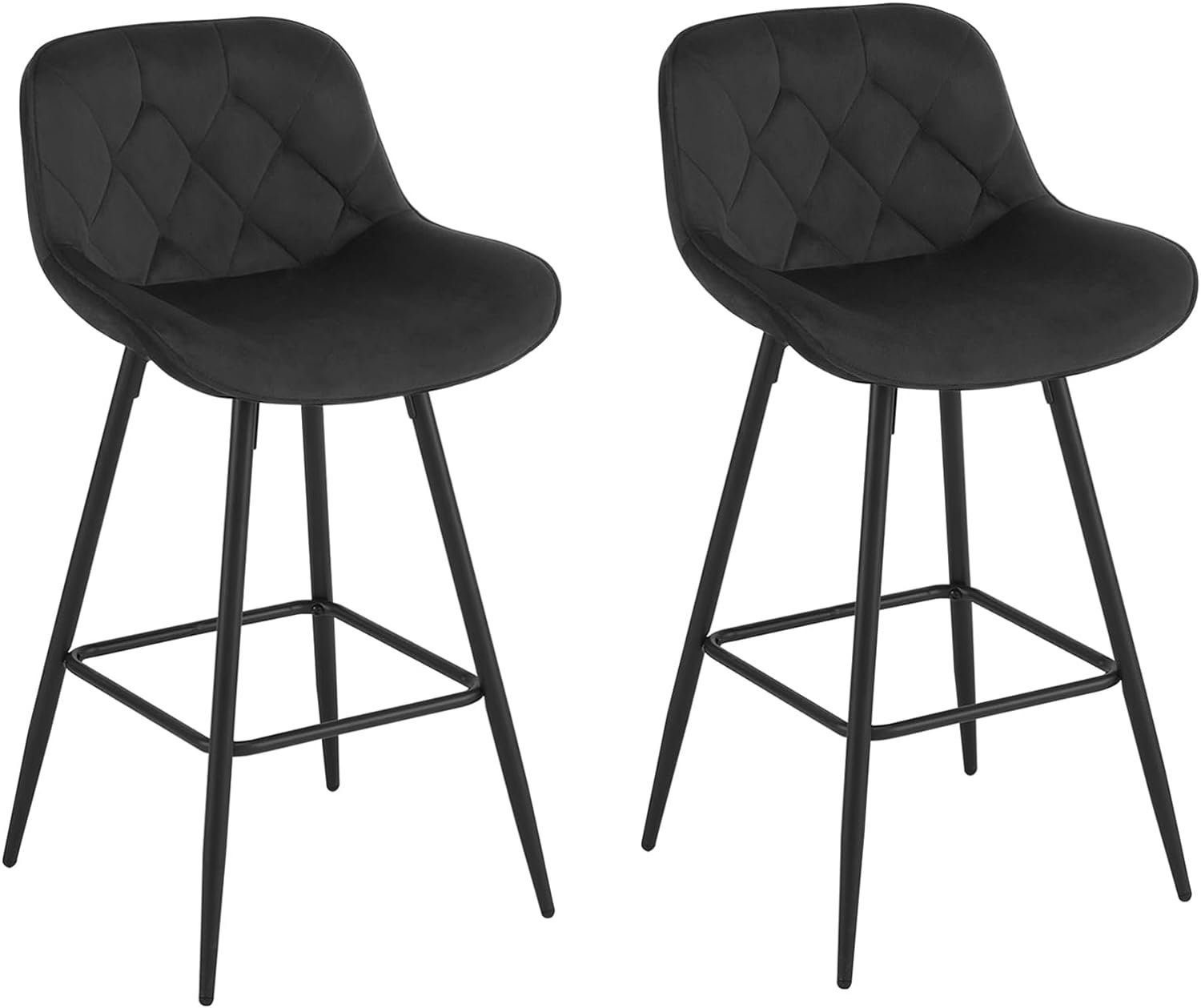 EUGAD Barhocker (2 St), Samt Barstühle, günstig online kaufen