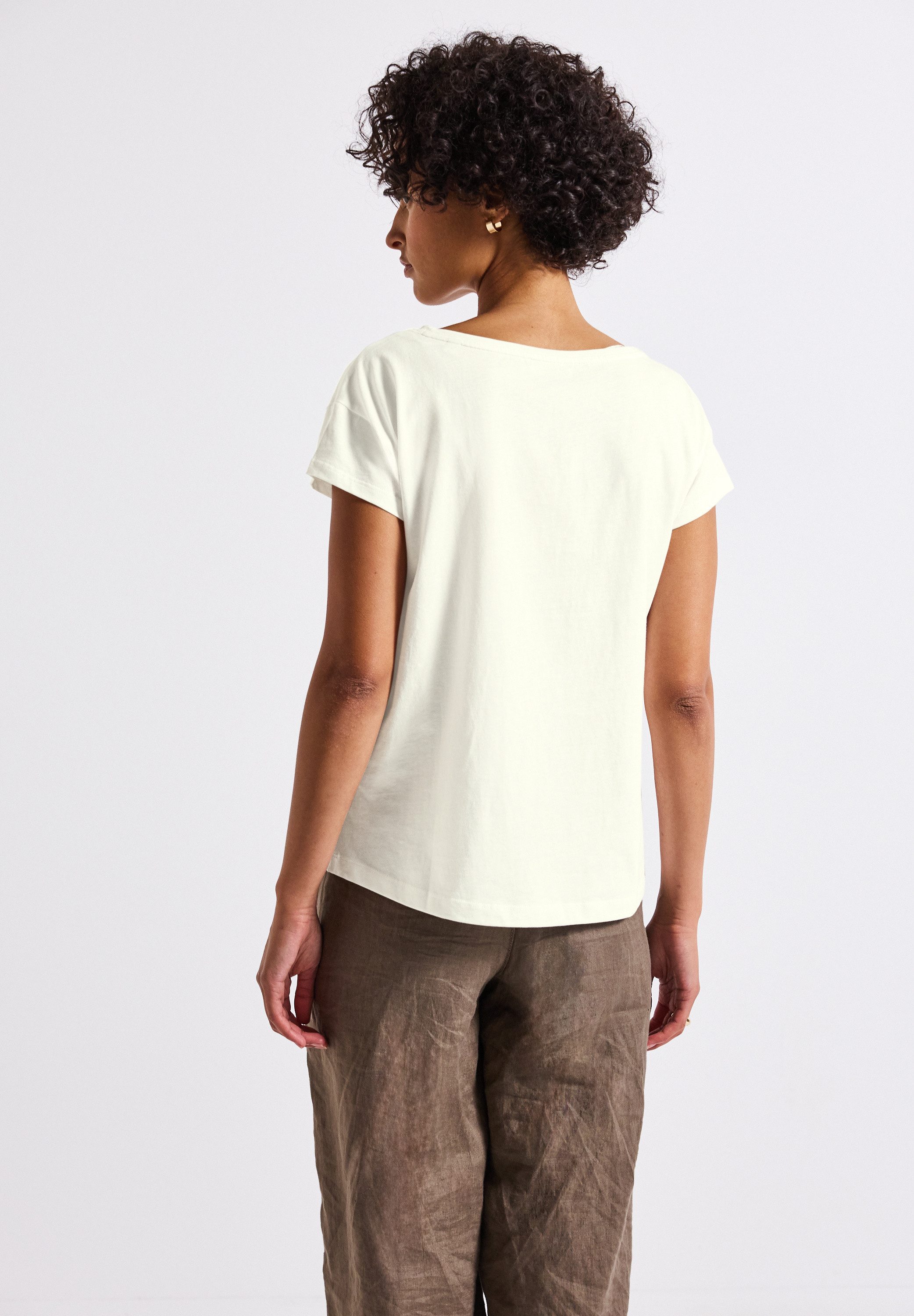 STREET ONE T-Shirt, aus reiner Baumwolle günstig online kaufen
