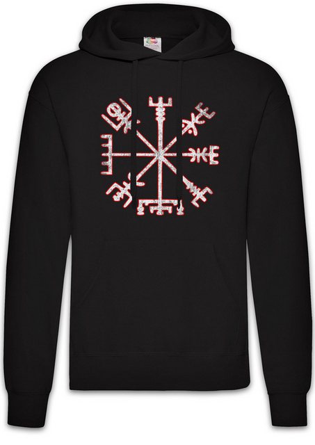 Urban Backwoods Hoodie Vegvisir Viking Compass Herren Hoodie Wegweiser Celt günstig online kaufen