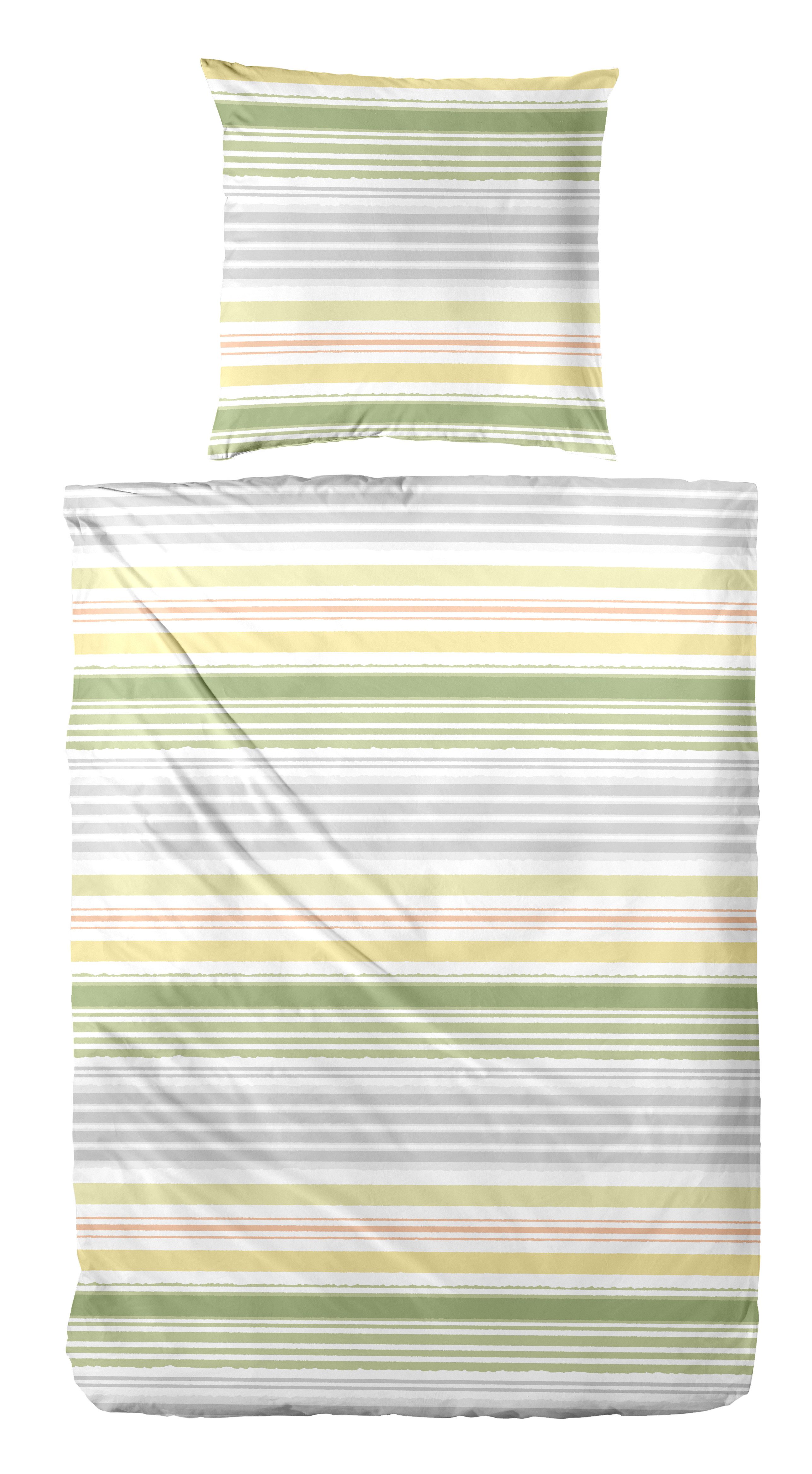 Primera Bettwäsche Renforce-Bettwäsche Fresh stripe, Renforcé, günstig online kaufen