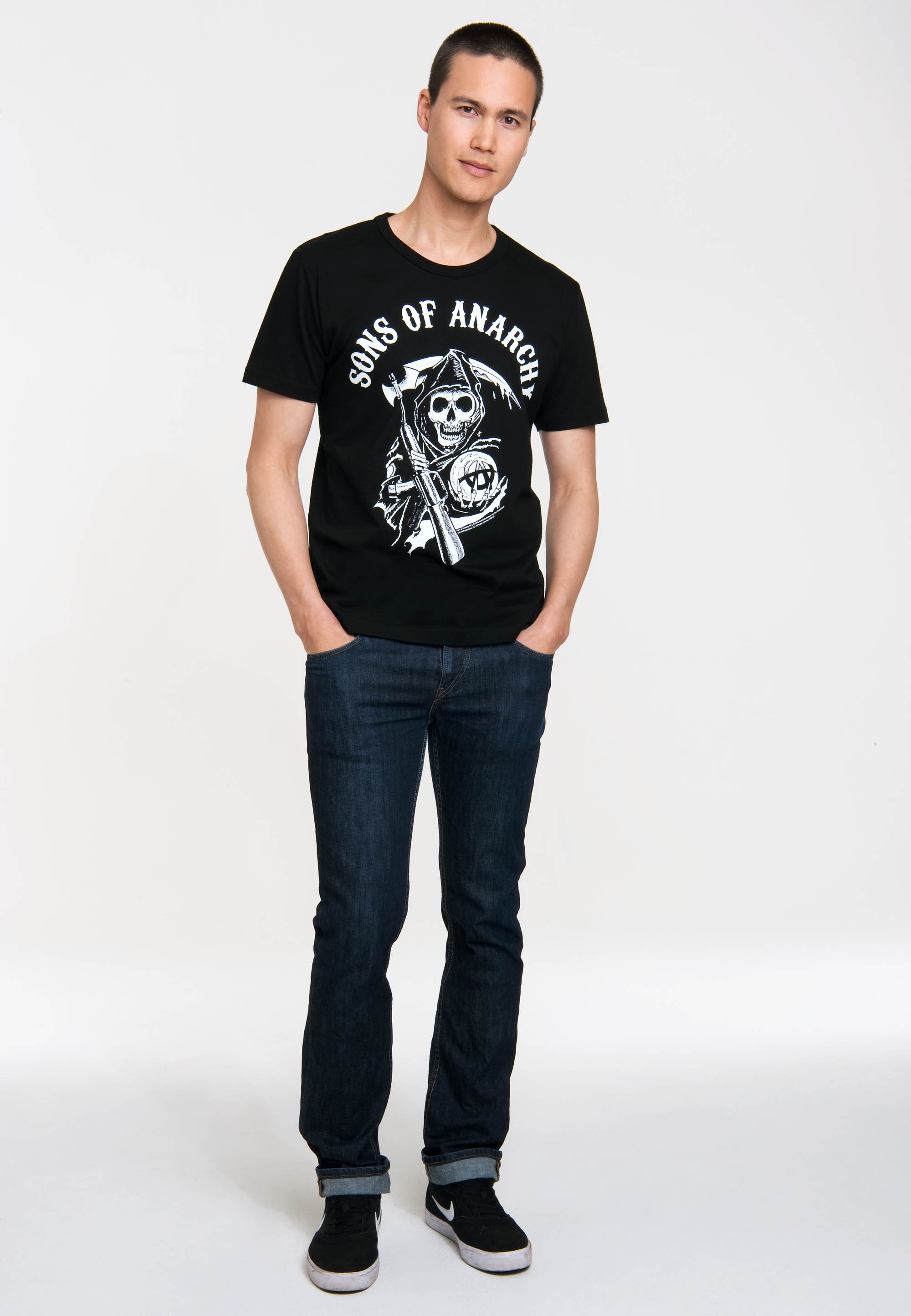 LOGOSHIRT T-Shirt "Sons of Anarchy Logo", mit Sons of Anarchy-Print günstig online kaufen