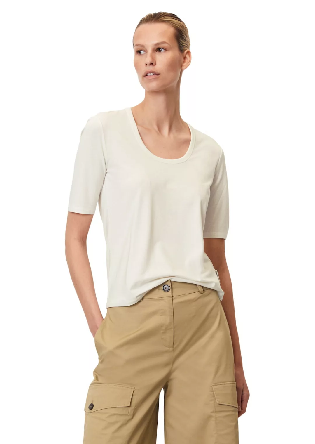 Marc OPolo T-Shirt "aus stretchigem Modal-Organic-Cotton-Jersey" günstig online kaufen