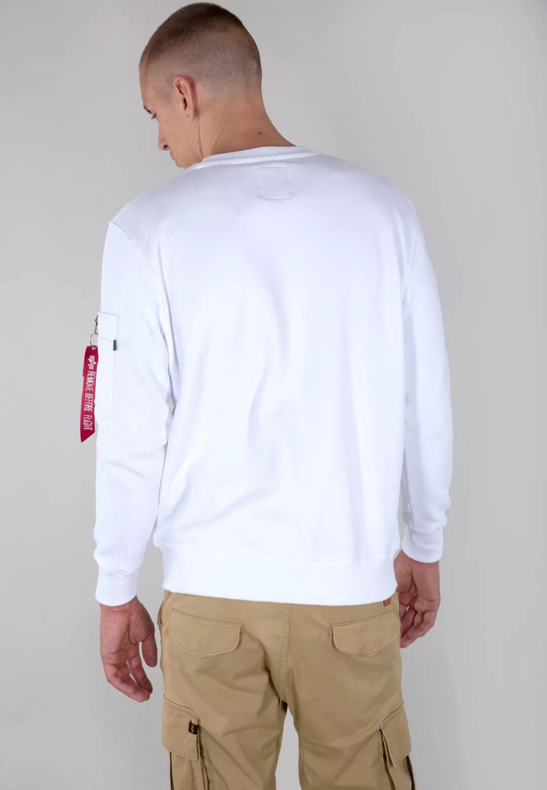 Alpha Industries Sweater "Lunar Plaque Sweater Sweatshirt" günstig online kaufen