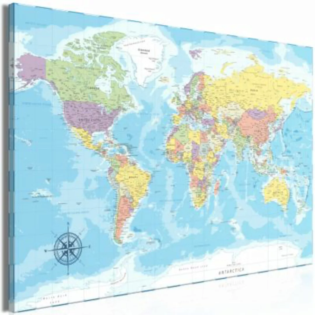 artgeist Wandbild Beauty of the Globe (1 Part) Wide mehrfarbig Gr. 60 x 40 günstig online kaufen