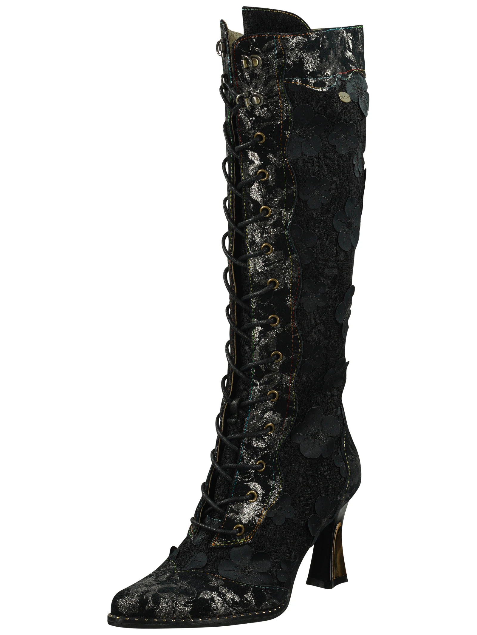LAURA VITA Schnürstiefel "LAURA VITA Stiefel Leder/Textil" günstig online kaufen