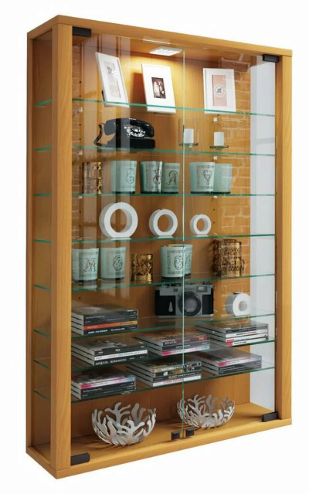 VCM Hängevitrine Wandvitrine Hängevitrine Glasvitrine Vitrosa Mini (1-St) günstig online kaufen