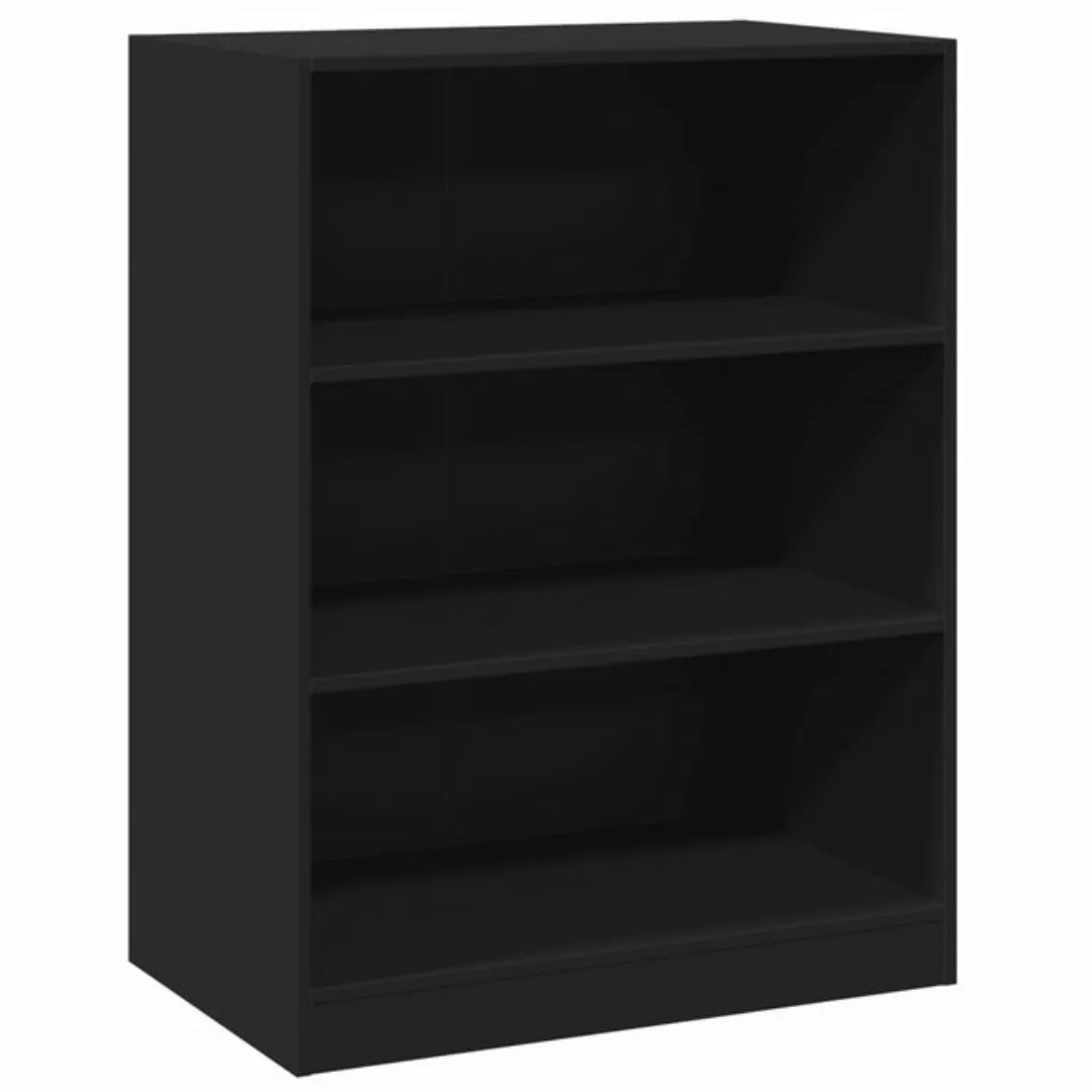 vidaXL Kleiderschrank Mehrzweckschrank Schwarz 77x48x102 cm Holzwerkstoff günstig online kaufen