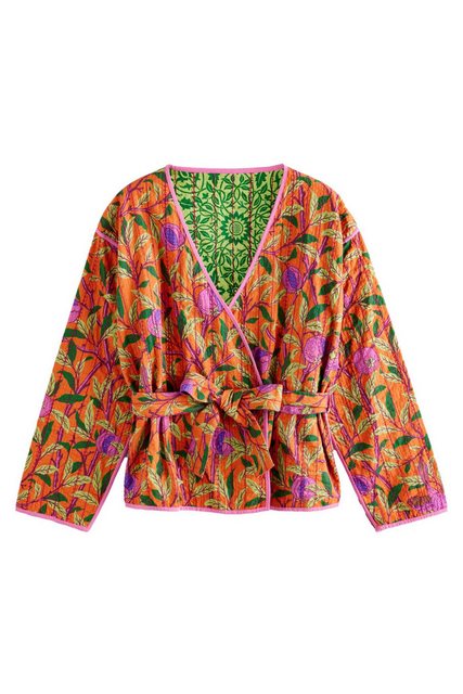 Next Blusenkimono Gesteppte Kimonojacke zum Wenden 100 % Baumwolle (1-tlg) günstig online kaufen