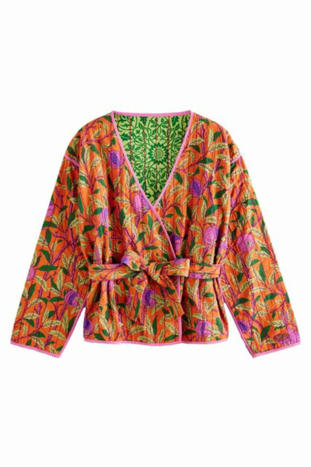 Next Blusenkimono Gesteppte Kimonojacke zum Wenden 100 % Baumwolle (1-tlg) günstig online kaufen