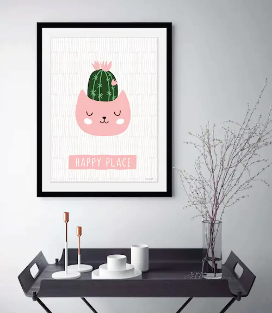 queence Bild "HAPPY PLACE", Pflanzen, (1 St.) günstig online kaufen