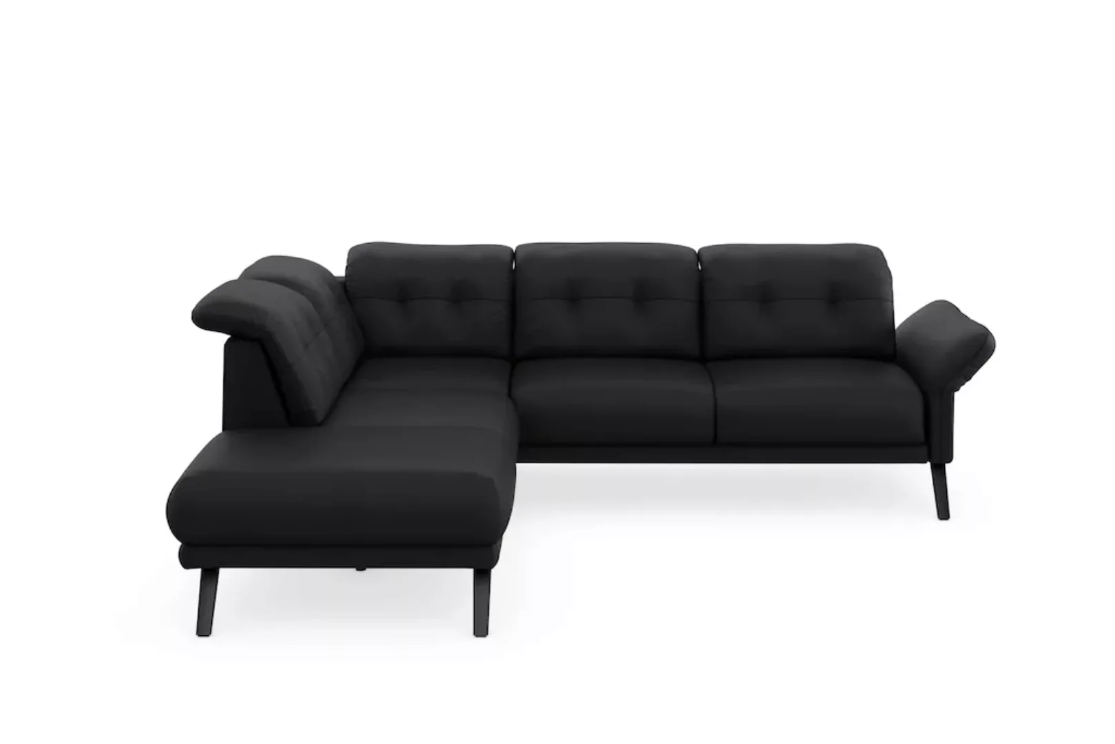 sit&more Ecksofa »Scandia L-Form«, Wahlweise mit Kopfteilverstellung und Ar günstig online kaufen