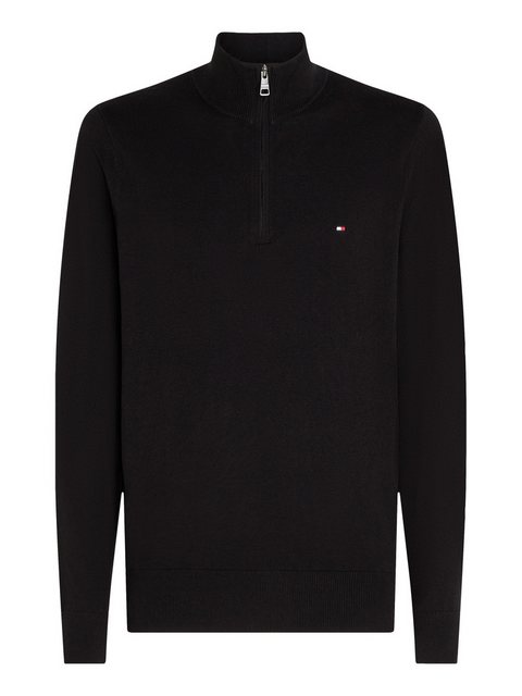 Tommy Hilfiger Troyer PIMA ORG CTN CASHMERE ZIP MOCK günstig online kaufen