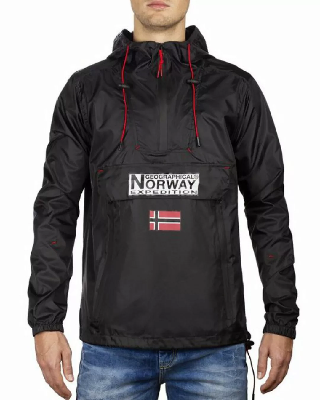 Geographical Norway Funktionsjacke Herren Windbreaker badowncity (1-St) mit günstig online kaufen
