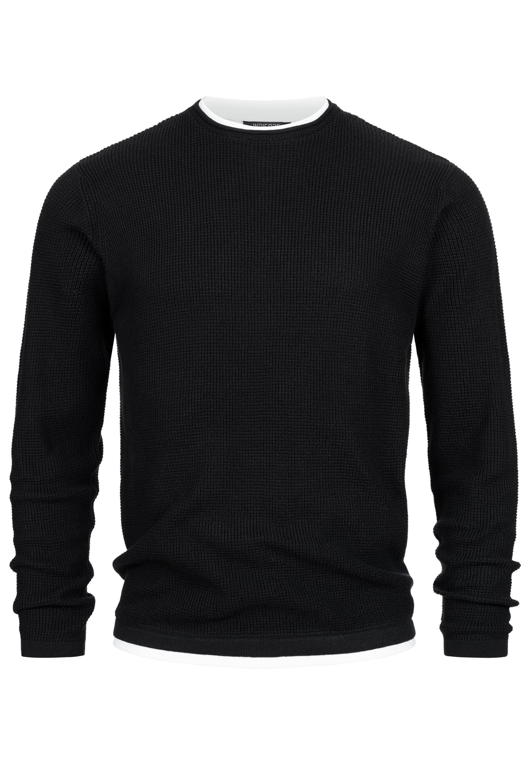 Indicode Strickpullover INVillads Strickpullover in moderner günstig online kaufen