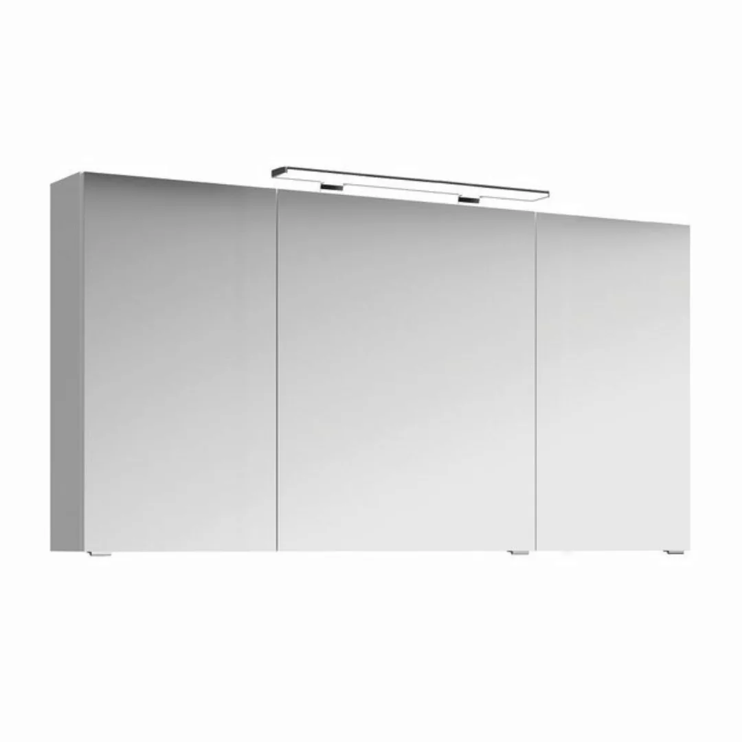 Lomadox Badezimmer 3-türiger Spiegelschrank FES-4010-66 Korpus in weiß glän günstig online kaufen
