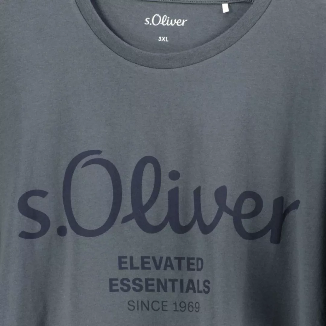 s.Oliver T-Shirt mit Logo-Print günstig online kaufen